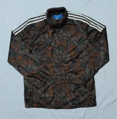 M アディダス オリジナルス カモフラージュ ウィンドブレーカー ジャケット