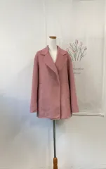 ENC ウール カシミア ブレンド ハンドメイド コート