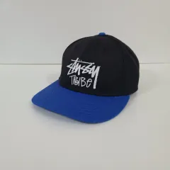 90s 00s STUヴィンテージ オール トライブ ウール 帽子 ベースボールキャップ スナップバック