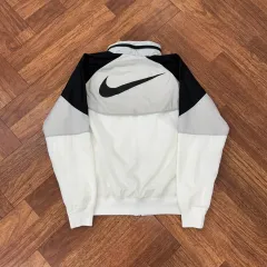 L(105) NIKE 海外モデル ビックロゴ スウッシュ ウィンドブレーカー ジャケット
