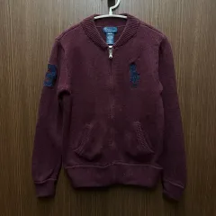 ラルフローレン ポロ ニット ジップアップ 10-12歳