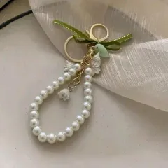 パールストラップキーホルダー / バッグチャーム