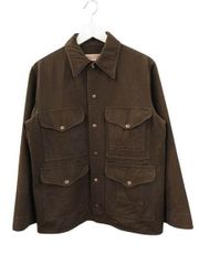フィルソン FILSON ウール ギャバジン クルーザージャケット ハンティングジャケット LOT177 ダークブラウン 38