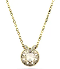 スワロフスキー レディース アクセサリー ネックレス・チョーカー レース Swarovski Bella Gold Tone V Crystal Short Pendant Necklace Gold ゴールド