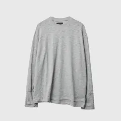 999ヒューマニティ レイヤード ロングスリーブ グレー 3 L