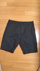 ANDEW 앤듀 DARK デニム 麻 ハーフパンツ