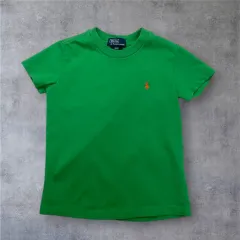 ポロラルフローレン キッズ グリーン ポニー 刺繍 半袖 Tシャツ 3T