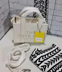 MARCJACOBS トートバッグ 白