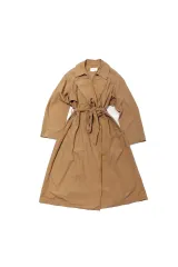 BEAUTY&YOUTH コットン ベージュ ロング トレンチ コート women M