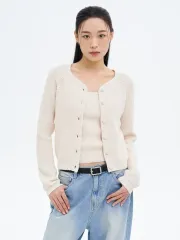 エイトセカンズ ニット ノースリーブ カーディガン セットアップ / H&M ザラ SPAO ミッソ