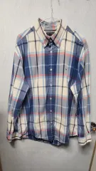 トミーヒルフィガー チェック シャツ 長袖シャツ 105