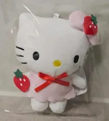 いちごハローキティぬいぐるみキーホルダー ぬい