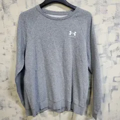 アンダーアーマー 起毛 スウェット グレー L