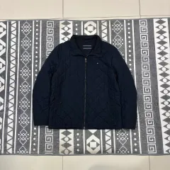 トミーヒルフィガー キルティング ダウン L(np404 ジャケット アウター