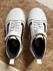 VANS オールドスクール 白黒 スニーカー バックル キッズ 180