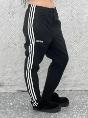 アディダス ヴィンテージ オリジナル 3本線 アーチロゴ トラックパンツ S C09763