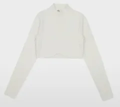 ZARA クロップド ニット セーター S 新品