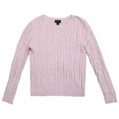 RALPH LAUREN ケーブル編み ニット L/G (12-14)