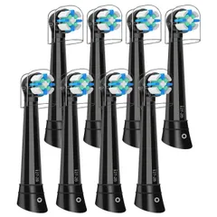 送料無料】替えブラシオーラルB IOと互換性あり, 替えブラシ交換ヘッドOral B iO シリーズ 2 /3 /4 /5 /6/ 7 /8 /9 /10ホワイト (8本)