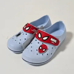 新品 マーベル スパイダーマン キッズ サンダル ルームシューズ ブルー 210 i