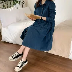 (新品) デニムワンピース Sサイズ デニムワンピース ラブリー