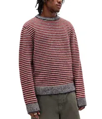 アーバンアウトフィッターズ メンズ アウター パーカー・スウェット ウール セーター BDG Urban Outfitters Long Sleeve Micro Stripe Wool Blendのサムネイル