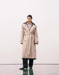 A*t様 Maison Margiela 22AW ピーチコットントレンチコート - メルカリ