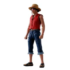 【新品】 S.H.Figuarts モンキー・D・ルフィ（A Netflix Series: ONE PIECE） 約145mm PVC＆ABS製 塗装済み可動フィギュア 倉庫