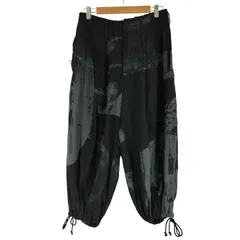 グラウンドワイ Ground Y RAYON PRINT NUMBER PATTERN BALLOON PANTS メンズ JPN：3 のサムネイル