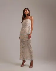 エイソス レディース トップス ワンピースカート レース ASOS DESIGN embellished lace skirt part of a set Ivory アイボリー