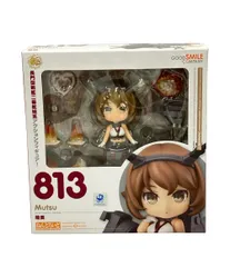 美品 グッドスマイルカンパニー 艦隊これくしょん -艦これ- ねんどろいど 813 陸奥 フィギュア