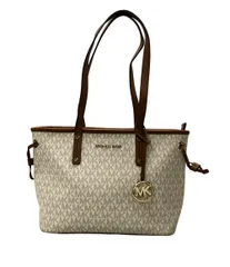 美品 マイケルコース ショルダーバッグ 肩掛け ロゴ レディース MICHAEL KORS