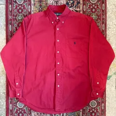 90s ポロ ラルフローレン オーバーサイズシャツ 100-105