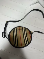 バーバリー チェック ラウンド クロスバッグ