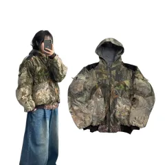 リアルツリー ダック アクティブ カーハート味 フード ワークジャケット