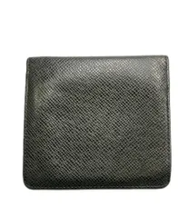 ルイ・ヴィトン 二つ折り財布 ポルトビエ 3カルト クレディ タイガ M30452 メンズ LOUIS VUITTON