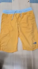 ザノースフェイス イェロー ハーフパンツ