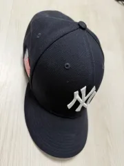 NEW ERA ニューエラ NY ブラック ベースボールキャップ