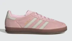 アディダス ガゼル インドア - ピンク:オフホワイト 230 240