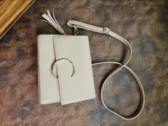 アイボリー ミニ クロスバッグ