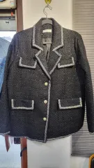 Ramil Story ブラック ツイード ジャケット