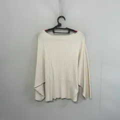 コス レーヨン ボートネック ニット M