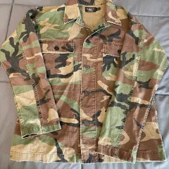 RRL(ダブルアールエル) カモフラージュ BDU ジャケット