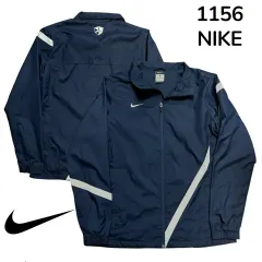 ナイキ ネイビー ウィンドブレーカー L