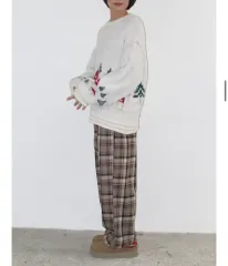 ロンロン snow village knit pullover ivory