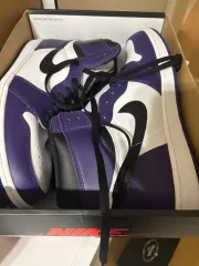 ナイキ ジョーダン1 コートパープル