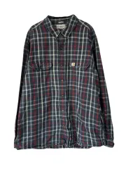 XL Carhartt カーハート ヴィンテージ コットン CHECK ワークシャツ