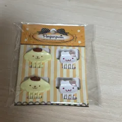 サンリオ ポムポムプリン マフィン ミニ ヘアクリップ バンスクリップ ヘアピン マイメロディ クロミ ハローキティ