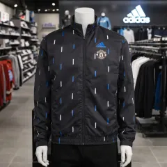 S adidas マンチェスター・ユナイテッドFC マンアンドU ジャケット ブラック HT1997