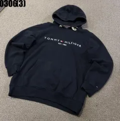 トミーヒルフィガー ネイビー 起毛 パーカーl 0306